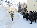 Cнежные скульптуры