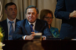 Губернатор В.Ф. Городецкий посетил Сибстрин