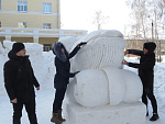 Cнежные скульптуры