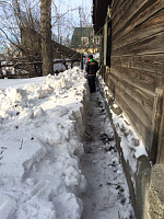 Студенты Сибстрина приняли участие в общегородской акции помощи ветеранам