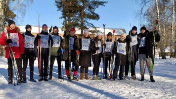 Студенты НГАСУ (Сибстрин) приняли участие в «Лыжне России – 2023»