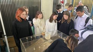 Учащиеся инженерного класса гимназии №14 посетили университет