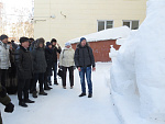 Cнежные скульптуры