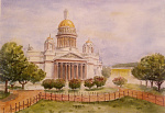 Акварельно-графическая практика в г. Санкт-Петербург