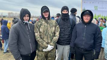 Студенты  института инженерных и экологических систем НГАСУ (Сибстрин) – участники Всероссийской акции «Сохраним лес»