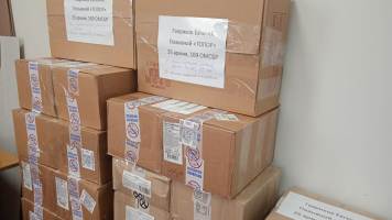 Сотрудники кафедры ТОС собрали гуманитарную помощь для участников СВО