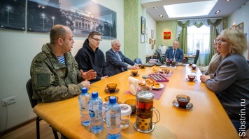 Ректор Юрий Сколубович встретился со студентами и преподавателями – участниками СВО