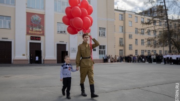 «У нас нет права забывать наших героических защитников Родины»: в НГАСУ (Сибстрин) прошел митинг в честь 79-й годовщины Победы в Великой Отечественной войне