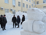Cнежные скульптуры