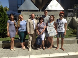 Делегация Сибстрина находится с визитом в одном из крупнейших вузов Сербии 