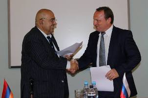 Ректор НГАСУ (Сибстрин) обсудил перспективы сотрудничества в Армении