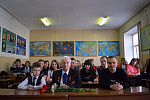 Встреча с героем Великой Отечественной войны А.П. Петлиным