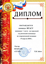 Результаты городской олимпиады по теоретической механике