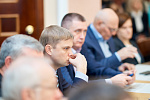 Ректор НГАСУ (Сибстрин) выступил на круглом столе по вопросам развития строительной отрасли