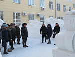 Cнежные скульптуры