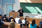 Встреча ректора Ю.Л. Сколубовича с коллективом преподавателей и сотрудников университета