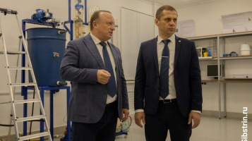 НГАСУ (Сибстрин) с рабочим визитом посетил директор Новосибирской ГЭС Александр Холодов