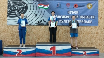 Студентка Сибстрина Арина Шулуева успешно выступила на Кубке НСО и Первенстве СФО по пулевой стрельбе