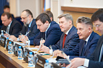 Ректор НГАСУ (Сибстрин) выступил на круглом столе по вопросам развития строительной отрасли