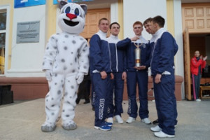 Сибстрин принял Эстафету огня Универсиады-2013